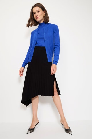 Maglia e cardigan in misto cashmere - Blu elettrico