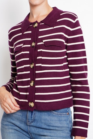 Cardigan - Bordeaux