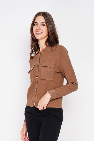 Cardigan - Marrone