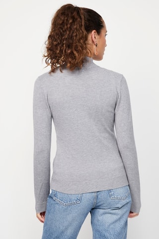 Cardigan in cashmere - Grigio