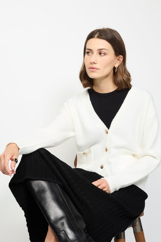 Cardigan - Bianco