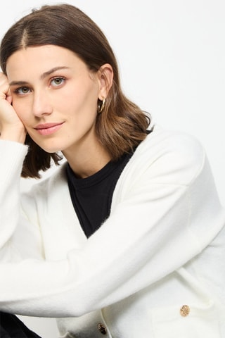 Cardigan - Bianco
