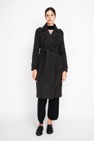 Cappotto in lana - Grigio scuro