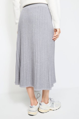 Jupe midi - Gris