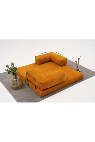 Canapé convertible Comfort - Orange