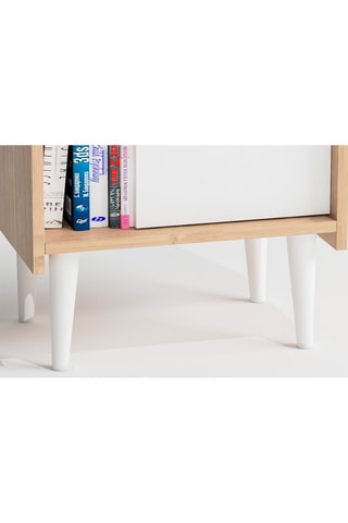 Meuble de salle de bain 1 porte - 50 x 140 x 30 cm