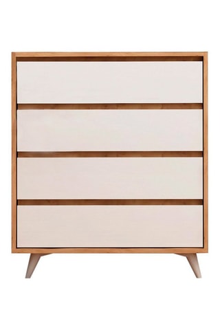 Commode 4 tiroirs Suvera - 70 x 86 x 40 cm