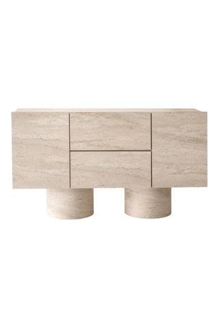 Console 2 portes 2 abattants - 150 x 87 x 42 cm