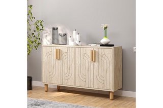 Buffet 4 portes Rodney - 120 x 73,6 x 29,6 cm