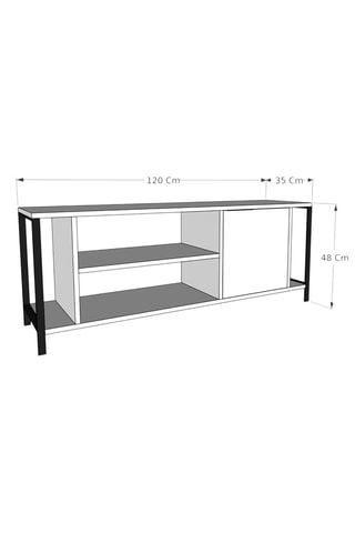 Buffet 4 portes - 160 x 80 x 35 cm