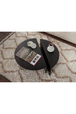 Table basse Orion  - 90 x 30 x 60 - 85 x 30 x 30 cm