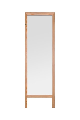 Miroir en bois Cheval - 45 x 145 cm - Naturel