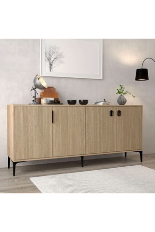 Console 4 portes - 180 x 80,5 x 45 cm