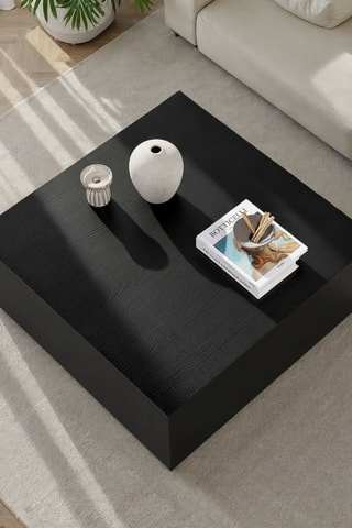 Table basse à roulettes - 90 x 35 x 90 cm