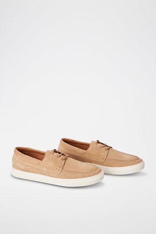 Mocassins en cuir - Beige