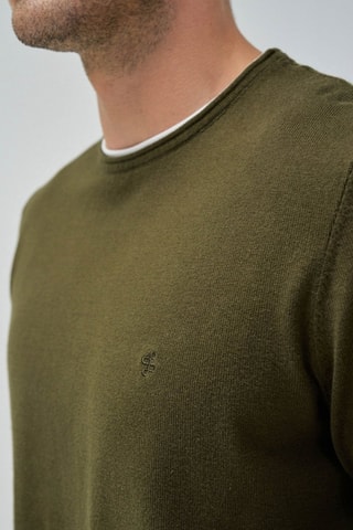 Pull regular - Vert kaki