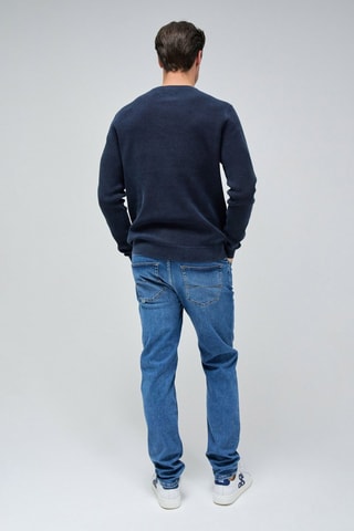 Pull regular - Bleu marine