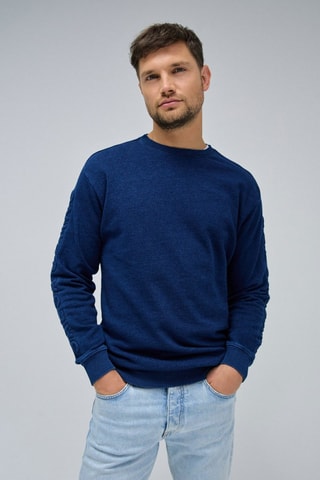 Pull regular - Bleu marine