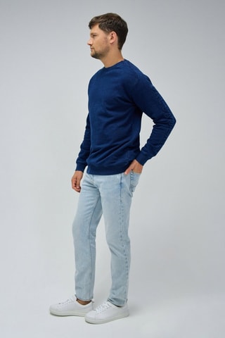 Pull regular - Bleu marine