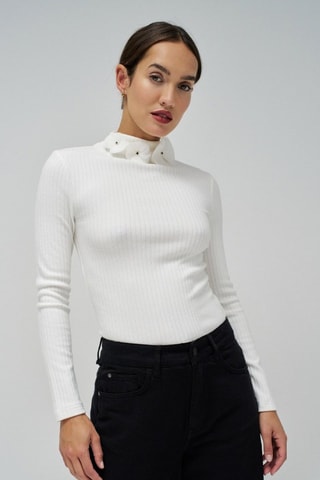Pull slim - Blanc