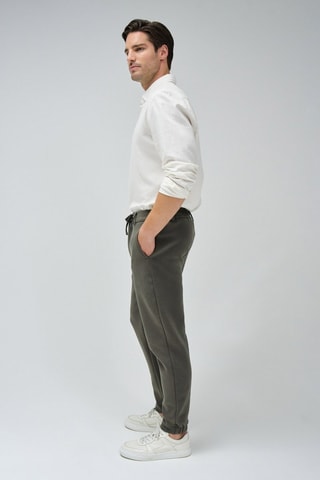 Pantalon regular - Gris foncé