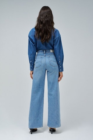 Jean wide legs - Bleu