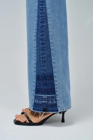 Jean wide legs - Bleu