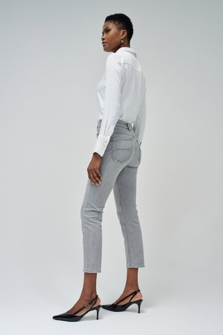 Jean 7/8 - Gris clair
