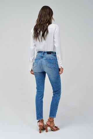 Jean 7/8 - Bleu