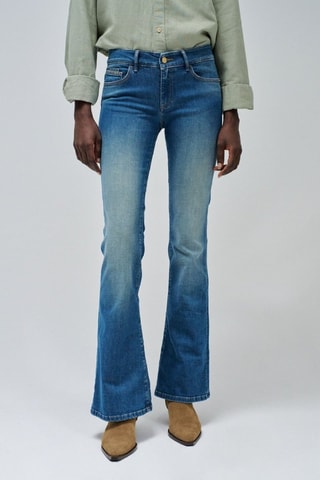 Jean flare - Bleu marine