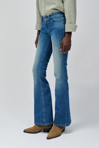 Jean flare - Bleu marine