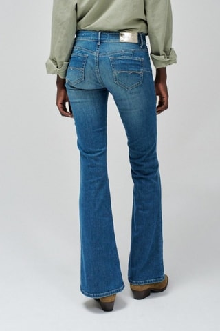 Jean flare - Bleu marine