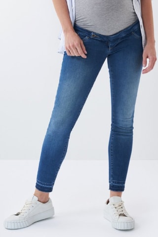 Jean skinny de maternité - Bleu