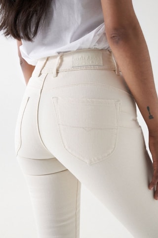 Jean push in - Blanc