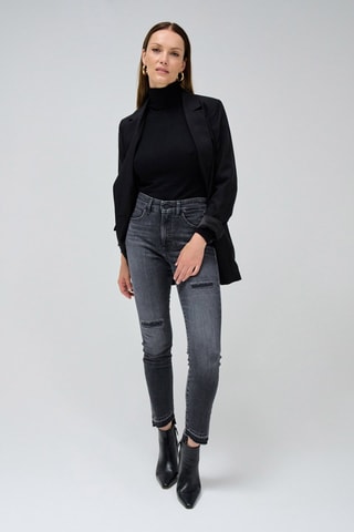 Jean cigarette - Gris foncé