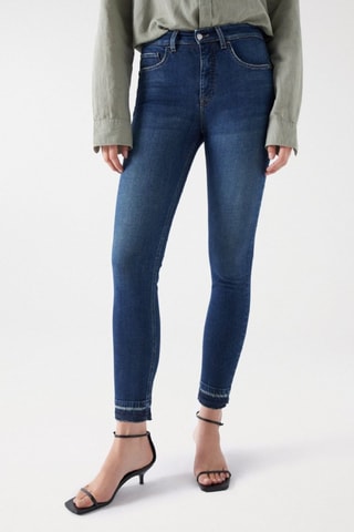 Jean push in - Bleu marine