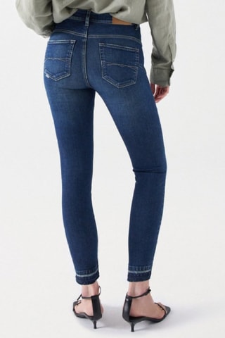 Jean push in - Bleu marine