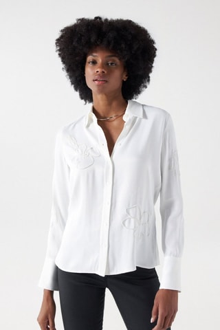 Chemisier regular - Blanc