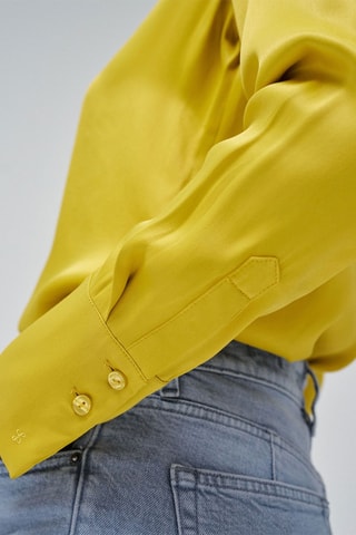 Chemisier regular - Jaune