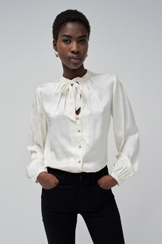 Chemisier regular - Blanc