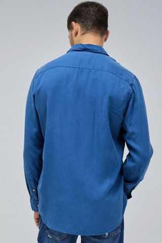 Chemise regular - Bleu