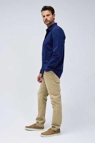 Chemise regular - Bleu
