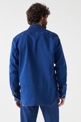 Chemise regular - Bleu