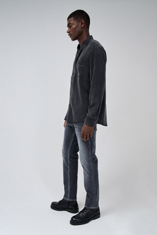 Chemise regular - Gris