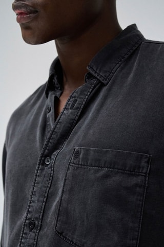 Chemise regular - Gris