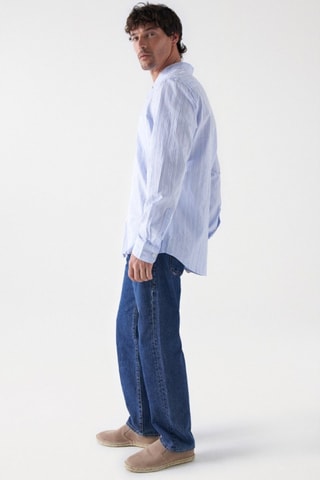 Chemise - Bleu et blanc