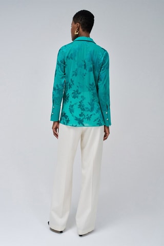 Chemise regular - Turquoise