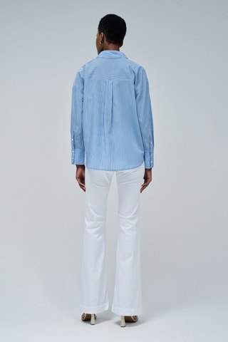 Chemisier regular - Bleu clair