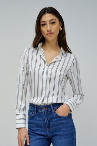 Chemise regular - Bleu foncé