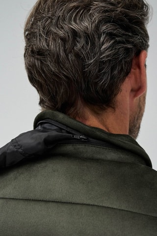 Doudoune à capuche - Vert foncé